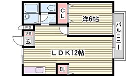 ビュー長坂  ｜ 兵庫県明石市魚住町錦が丘3丁目23-23（賃貸アパート1LDK・2階・39.70㎡） その2