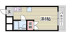 パラディッソコート  ｜ 兵庫県神戸市西区大津和1丁目（賃貸マンション1R・5階・18.63㎡） その2