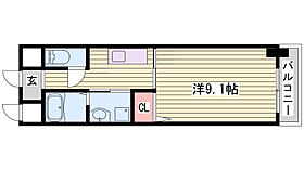 クリーモア・クラ  ｜ 兵庫県明石市野々上1丁目14番地の4（賃貸マンション1K・2階・30.96㎡） その2