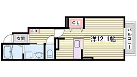 コルティーレ太寺II  ｜ 兵庫県明石市太寺4丁目8番12（賃貸アパート1R・1階・32.90㎡） その2