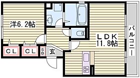 グランソレイユ南多聞台  ｜ 兵庫県神戸市垂水区南多聞台3丁目（賃貸アパート1LDK・1階・44.21㎡） その2