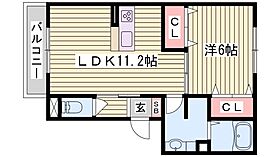 アトール恵比須  ｜ 兵庫県三木市大塚1丁目（賃貸アパート1LDK・1階・42.66㎡） その2