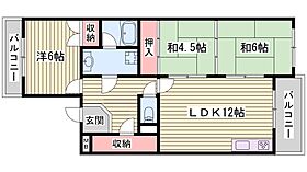 ドエルアズマ  ｜ 兵庫県神戸市垂水区桃山台2丁目（賃貸マンション3LDK・2階・65.49㎡） その2