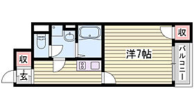 クレイノロイヤル三木 108 ｜ 兵庫県三木市平田30-1（賃貸アパート1K・1階・24.92㎡） その2