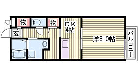 ジュネス  ｜ 兵庫県神戸市西区玉津町出合（賃貸アパート1DK・2階・34.00㎡） その2