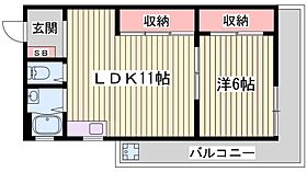 グリーンヒル清水ヶ丘  ｜ 兵庫県神戸市垂水区清水が丘1丁目（賃貸マンション1LDK・3階・47.70㎡） その2