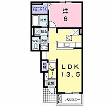 ソレアードＡ 103 ｜ 兵庫県明石市魚住町西岡65番地（賃貸アパート1LDK・1階・46.06㎡） その2