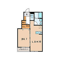 ステージ和阪III  ｜ 兵庫県明石市和坂2丁目（賃貸アパート1LDK・1階・40.70㎡） その2