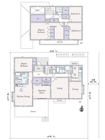 間取り 町田市高ヶ坂7丁目