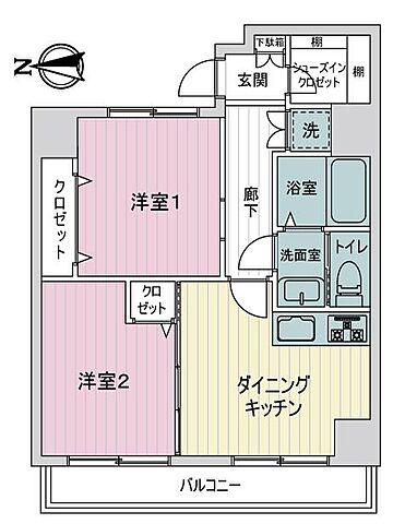 間取り ヴェルト池袋 5階/-