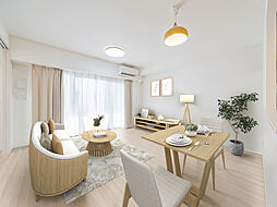 プレシス朝霞 3LDKのリビング/ダイニング