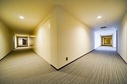 ホテルライクな生活を演出する内廊下