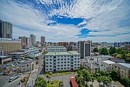 南面バルコニーから南方面を撮影（眺望に関しては永続的に保証されるものではありません。）