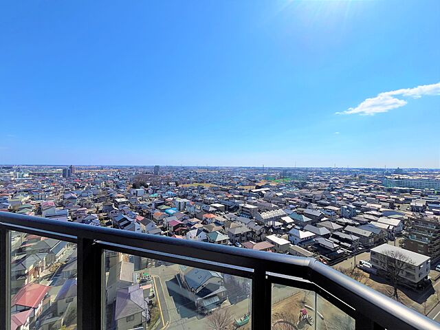 バルコニー シティタワー長町新都心 14階/-