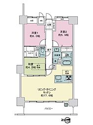 間取図画像 3LDK
