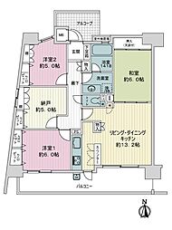 間取図画像 3SLDK