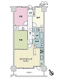 間取図画像 2SLDK