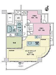 間取図画像 3LDK