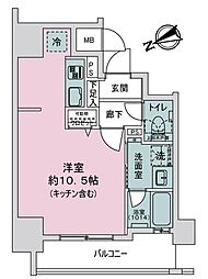 間取図画像 ワンルーム