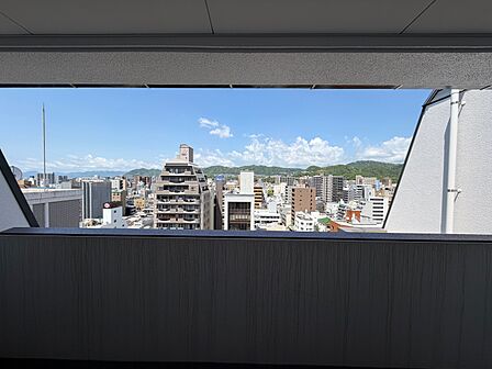 エレベーター前からの眺望