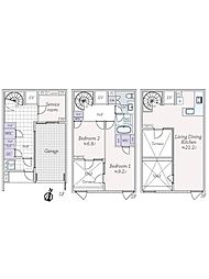 間取図画像 2SLDK