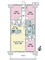 間取図画像 3LDK