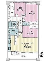 間取図画像 3LDK