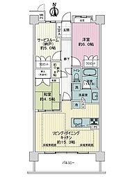 間取図画像 2SLDK