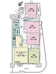 アメニティ南草津4 4LDKの間取図画像
