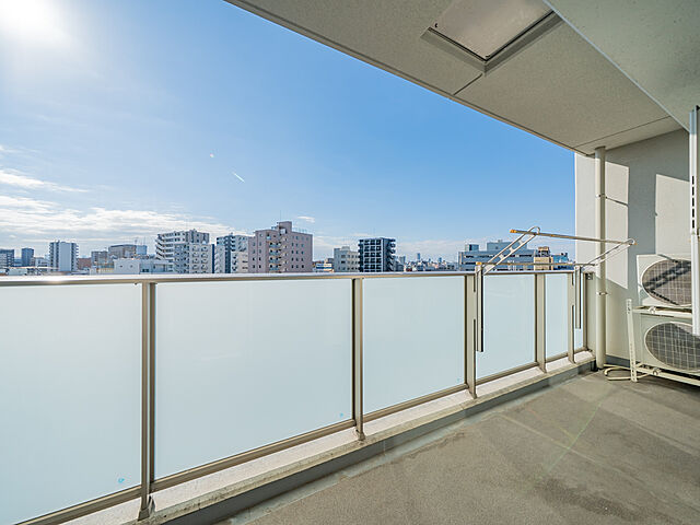 バルコニー アドバンスクレール田端新町 8階/-