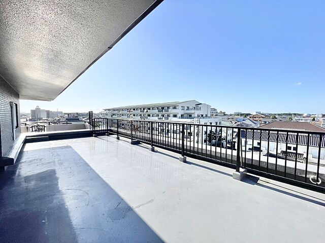 バルコニー ライオンズマンション松戸牧の原 5階/-