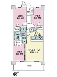 間取図画像 3LDK
