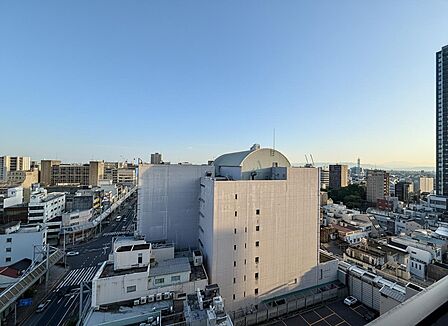 南側バルコニーからの眺望(金公園方面)