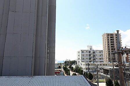 西側バルコニーからの眺望