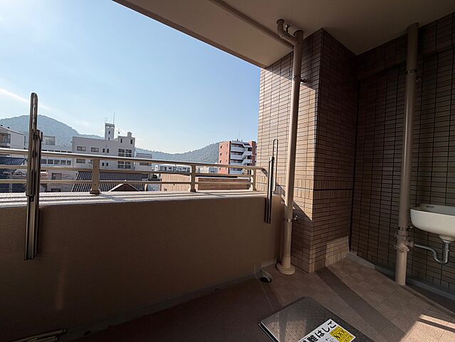 バルコニー サーパスシティ番町ウエストテラス 4階/-