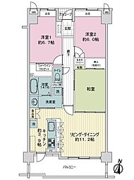 サーパス東吉野 3LDKの間取図画像