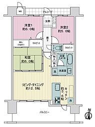 間取図画像 3LDK