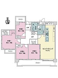 間取図画像 4LDK