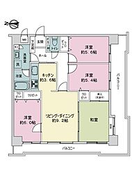 間取図画像 4LDK