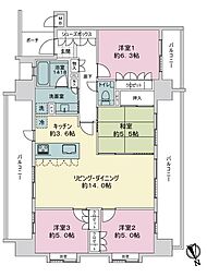 間取図画像 4LDK