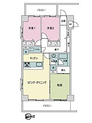 間取図画像 3LDK