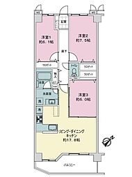 間取図画像 3LDK
