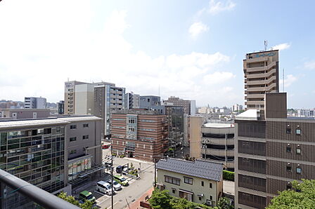 バルコニーからの眺望(南向き)