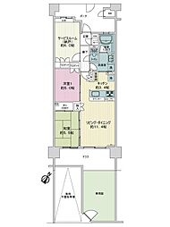 間取図画像 2SLDK