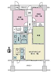 間取図画像 3LDK