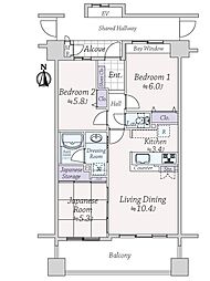 間取図画像 3LDK