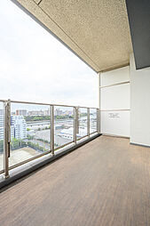 南東向きバルコニー