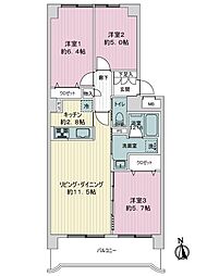 間取図画像 3LDK