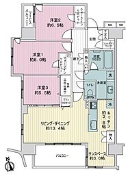 間取図画像 3LDK