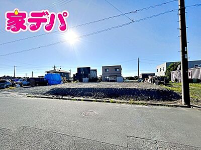 外観：【1号棟】建築予定地です！ ・敷地面積「75坪」超 ・5LDK ・LDK16.75帖、隣接洋室4.5帖 ・全居室WICもしくはCL付 ・パントリー ・シューズクローク ・駐車場2台分完備